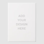 Créez vos propres invitations Vellum de superposit (Recto)