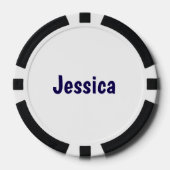 Créez Vos Propres Jetons de Poker (Recto)