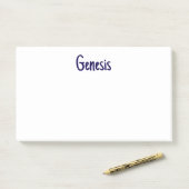 Créez vos propres notes Post-it® 10"x6" (Sur un bureau)
