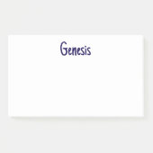 Créez vos propres notes Post-it® 10"x6" (Devant)