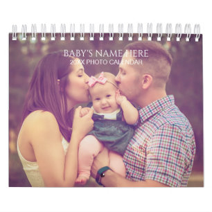 Créez vos propres photos de bébé Calendrier 2027