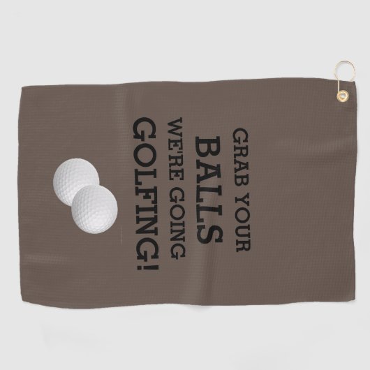 Créez Vos Propres Serviettes De Golf Parfaites (Horizontal)