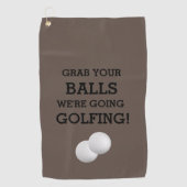 Créez Vos Propres Serviettes De Golf Parfaites (Devant)