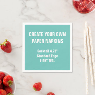 Créez vos propres serviettes en papier à cocktail
