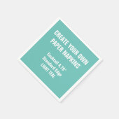 Créez vos propres serviettes en papier à cocktail (Coin)