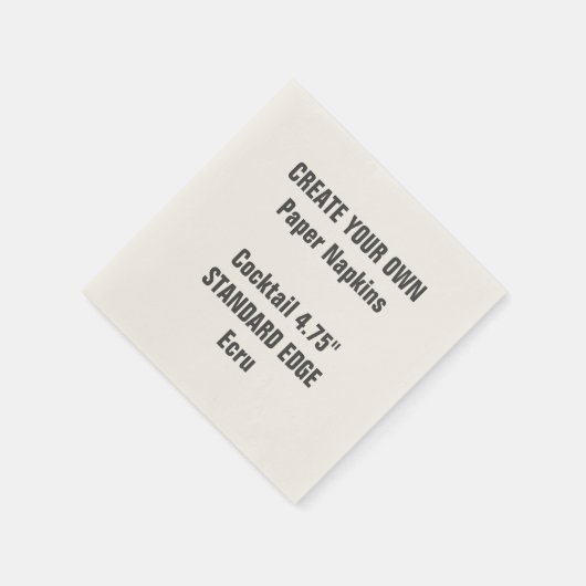 Créez vos propres serviettes en papier de cocktail (Coin)