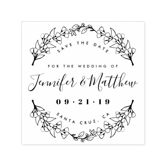 Créez vos propres tampon encreur "Save the date" a (Design)