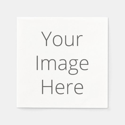 Créez vos serviettes en papier à cocktail standard (Devant)