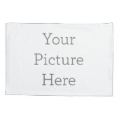 Paire de housses d'oreiller personnalisée, taille Standard (Dos-gauche)