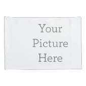 Paire de housses d'oreiller personnalisée, taille Standard (Dos-Droit)