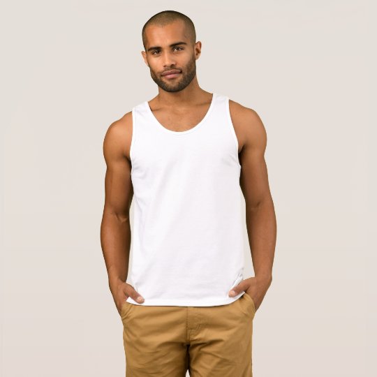 Débardeur tout coton pour homme, Blanc