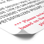 Créez votre  affiche (Coin)