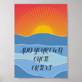 Créez votre  affiche (Devant)