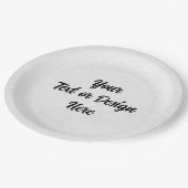 Créez votre  assiette jetables (Angle)