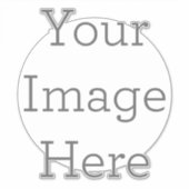 Stickers contours vinyle Très grand : 35,6 cm x 35,6 cm (Devant)