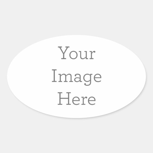 Créez votre autocollant ovale (Devant)