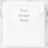 Créez votre autocollant ovale (Sac)