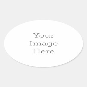 Créez votre autocollant ovale