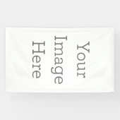 Banderole en vinyle, 7,62 cm x 1,53 m (Horizontal)