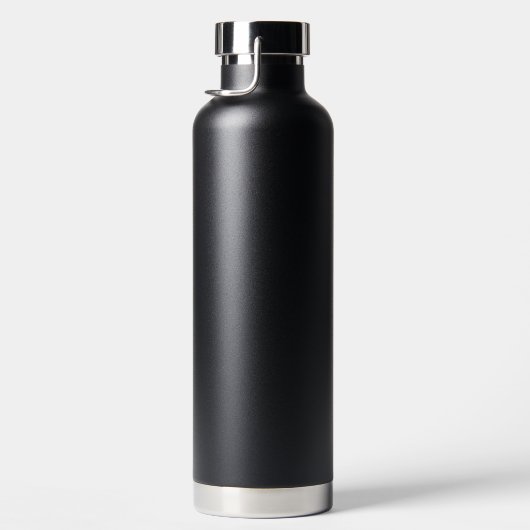 Custom Water Bottle Style: Bouteille isolée sous vide Thor Copper, Size: Bouteille d'eau (946.35 ml), Color: Noir (Droite)