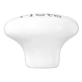 Poignée en Céramique personnalisée (Côté)