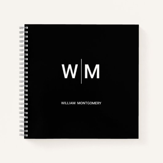 créez votre cahier spiral personnalisé (Devant)