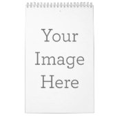 Calendrier 1 page uniquement Petit, Blanc (Protection)