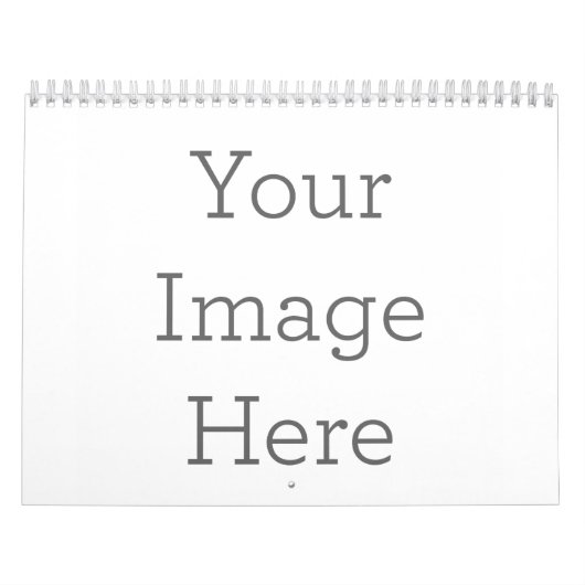 Calendrier double page Medium, Blanc (Protection)