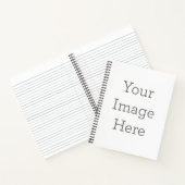 Carnet spirale de luxe 21,6 x 27,9 cm (Intérieur)