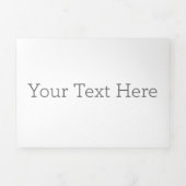 Créez votre carte à trois volets format paysage (Page de couverture)