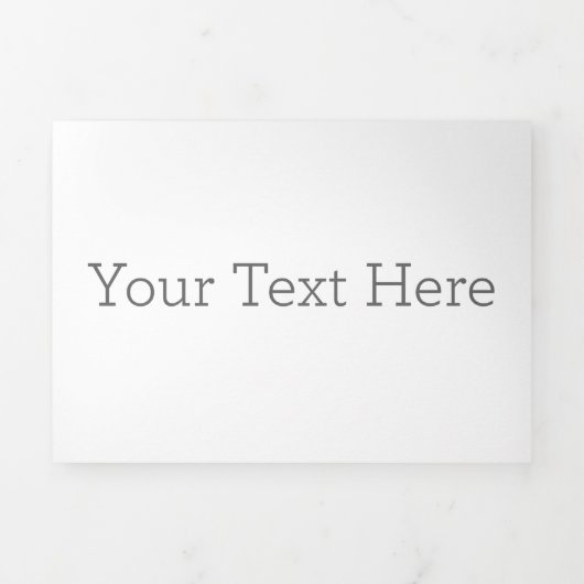 Créez votre carte à trois volets format paysage (Page de couverture)