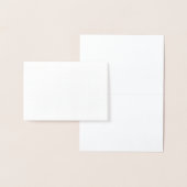 Créez votre  carte avec effet métallisé (Affichage)