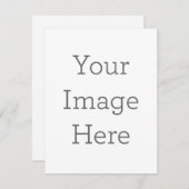 Créez votre  carte de Noël recto-verso (Devant / Derrière)