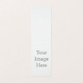 Carte de visite pliée Verticale Tente personnalisée (Extérieur déplié)