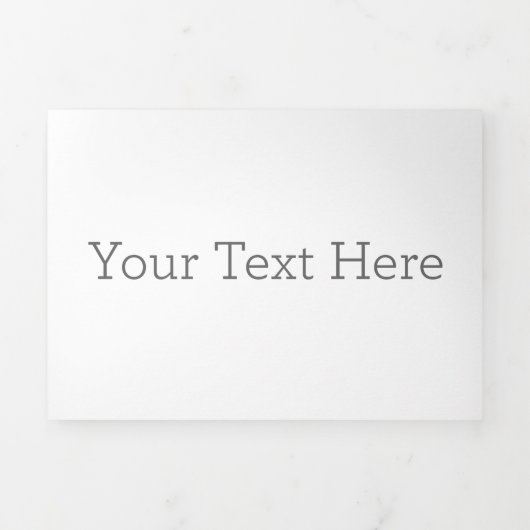 Créez votre  carte de voeux à trois volets (Page de couverture)