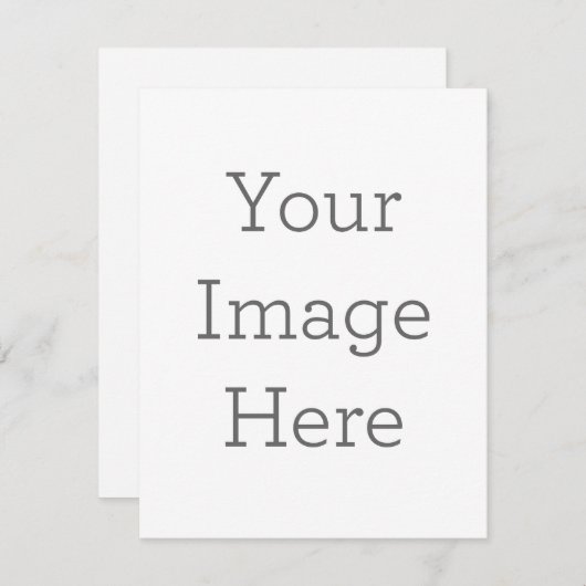 Créez votre carte de voeux recto-verso (Devant / Derrière)