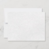 Créez votre carte RSVP (Dos)