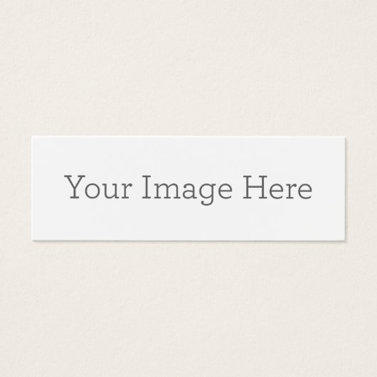 Carte de visite Mince, 2,5 cm x 7,6 cm, paquet de 20 (Devant)