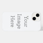 Coque téléphonique Case-Mate, Apple iPhone 14, Barely There (Verso (horizontal))