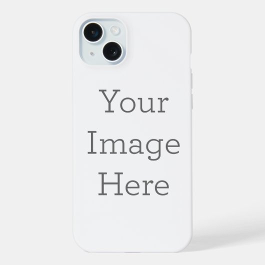 iPhone 15 Plus Mince Case, Brillante (Verso)