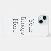 iPhone 15 Plus Mince Case, Brillante (Verso Horizontal)