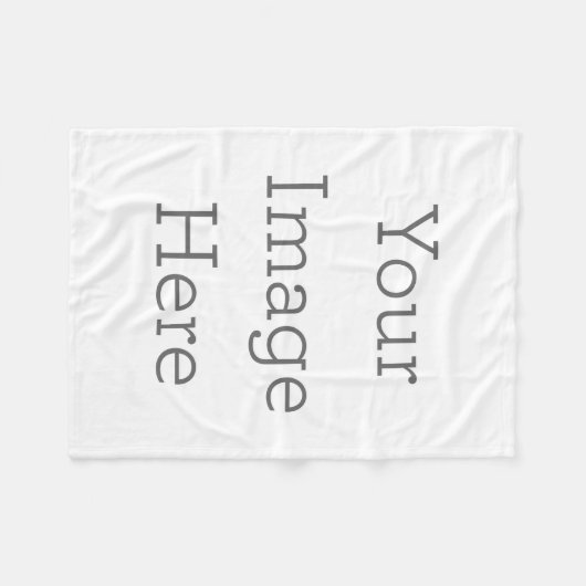 Couverture polaire, Petit format 76 cm x 101,6 cm (Devant (Horizontal))