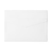 Étiquette longue Adresse expéditeur, Classique : 2.5 cm x 18,4 cm (Dos)