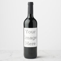 Créez votre  étiquette de bouteille de vin