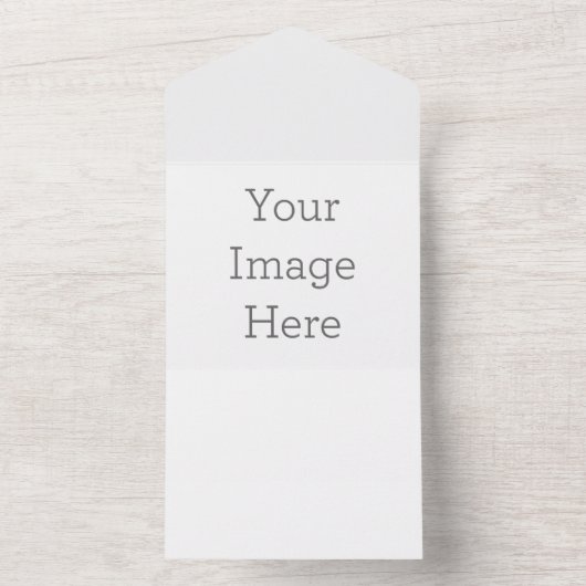 Invitation tout en un, papier: Signature mat, Enveloppes: Aucune (À l'intérieur)