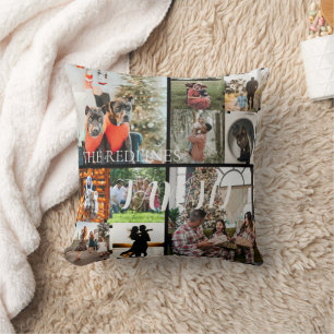 CRÉEZ VOTRE FAMILLE Coussin Collage Famille Rect