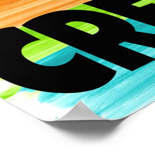 Créez votre future affiche Arc en ciel (Coin)