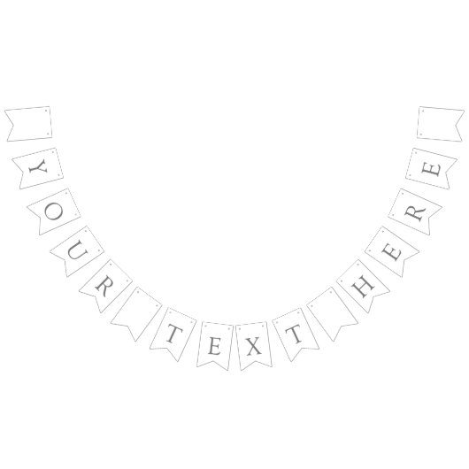 Bannière à fanions à 2 pointes personnalisée (Tout)