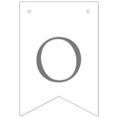 Bannière à fanions à 2 pointes personnalisée (Troisième drapeau)