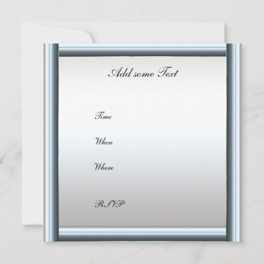 Créez votre invitation (Dos)